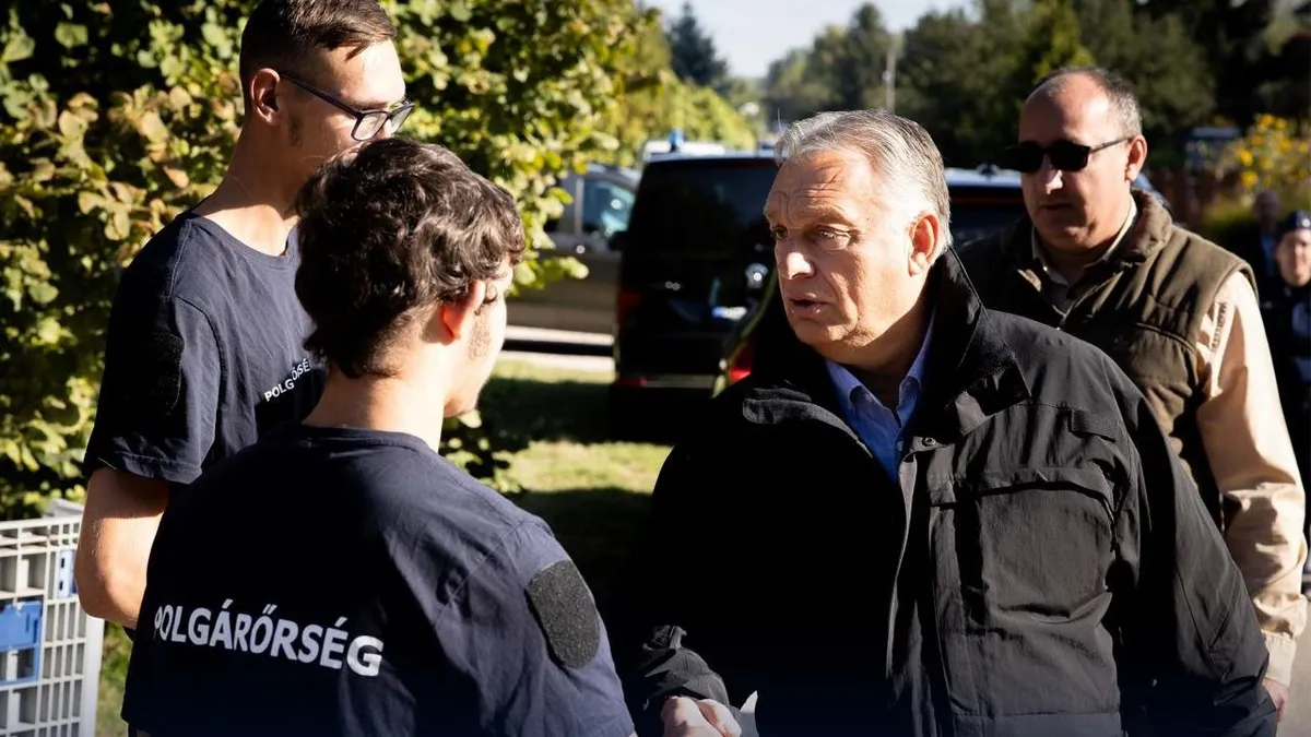 Orbán Viktor: Az árhullám csúcsa elhagyta Budapestet és dél felé halad
