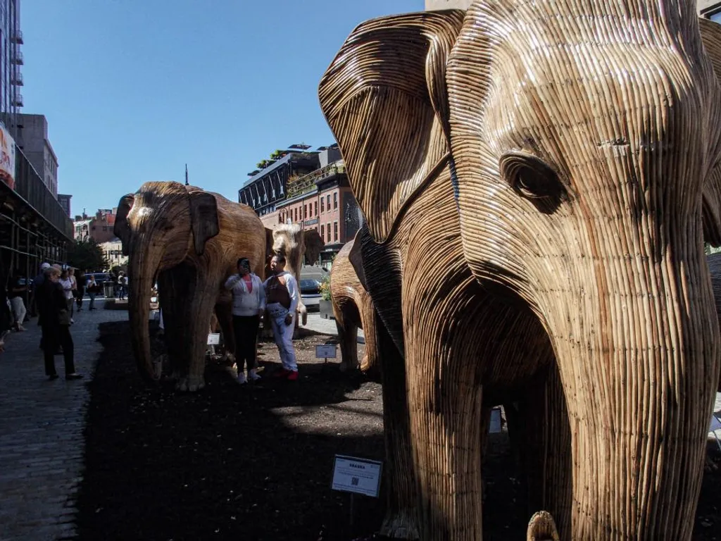 The Great Elephant Migration Visits NYC