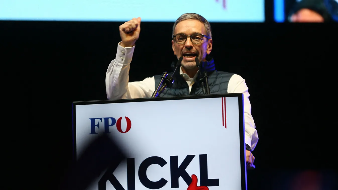 Herbert Kickl, az Osztrák Szabadságpárt (FPÖ) vezére