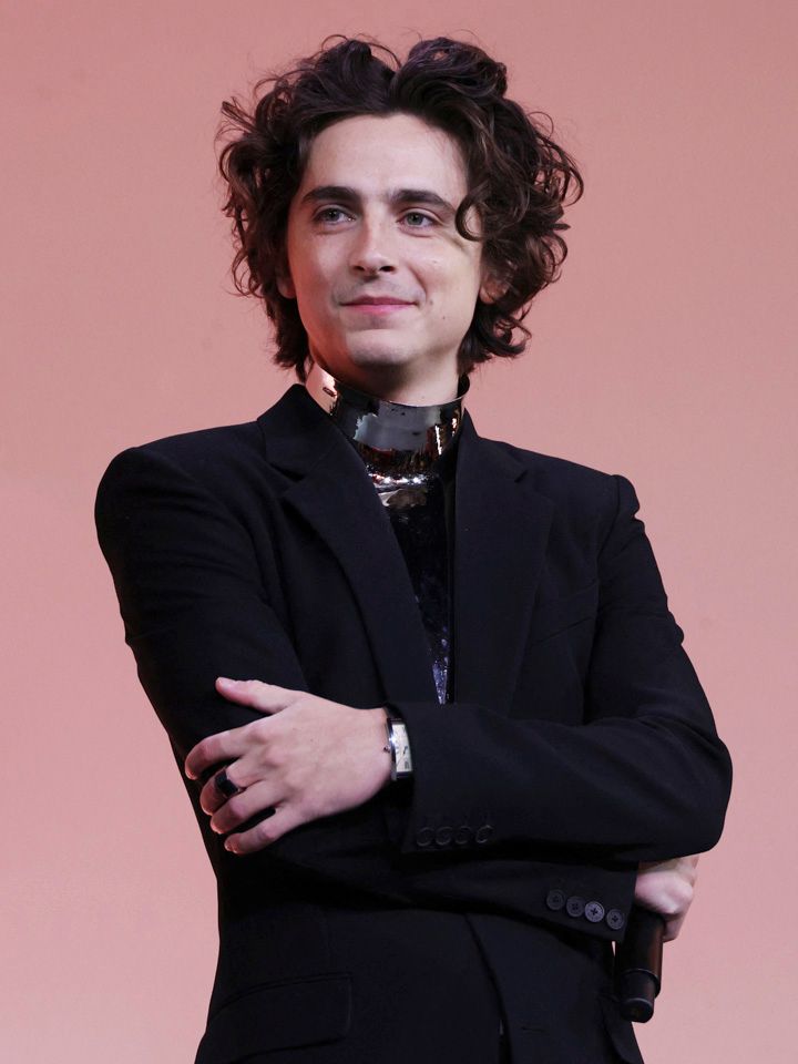 Timothée Chalamet, Exclusif - Présentation du film Dune 2 au Grand Rex à Paris