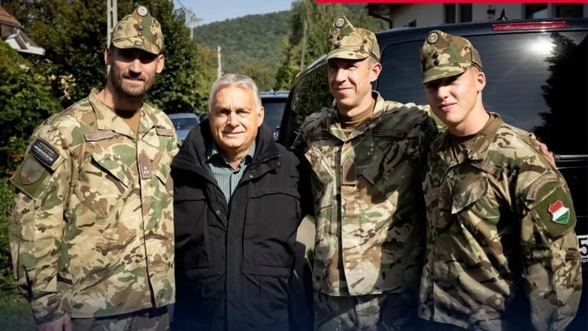 Orbán Viktor: Nehéz lesz, de a honvédeink állják a sarat - fotó