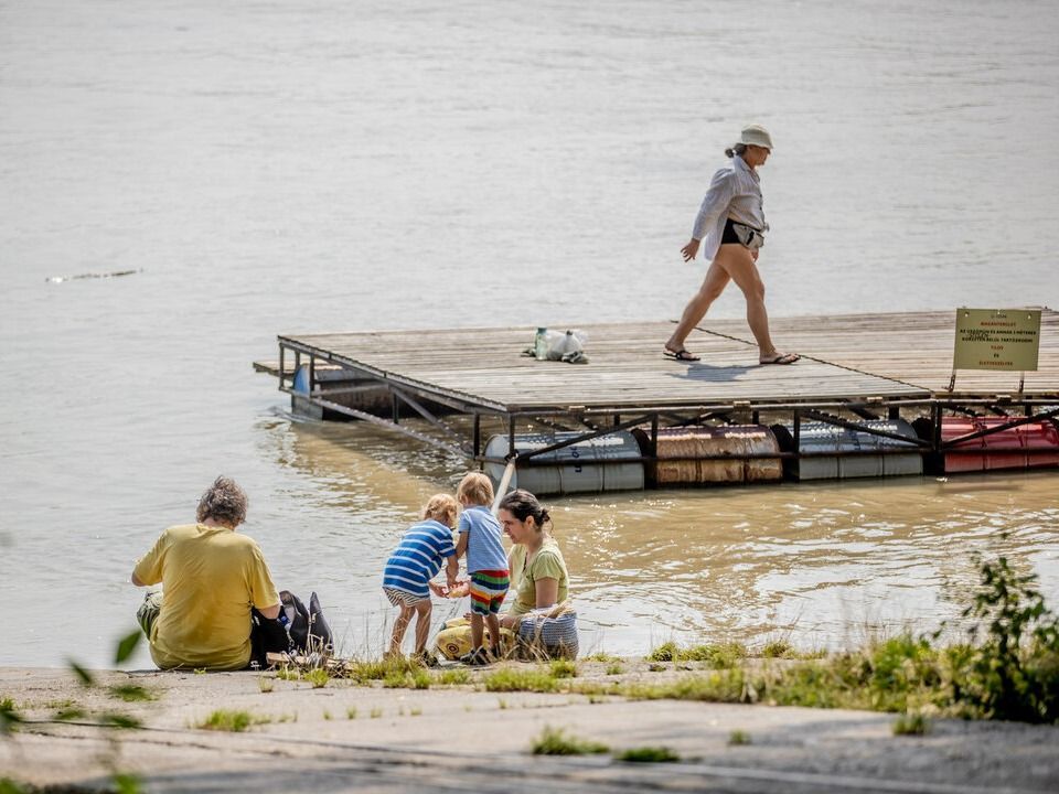 római part, strand, 2021, illusztráció