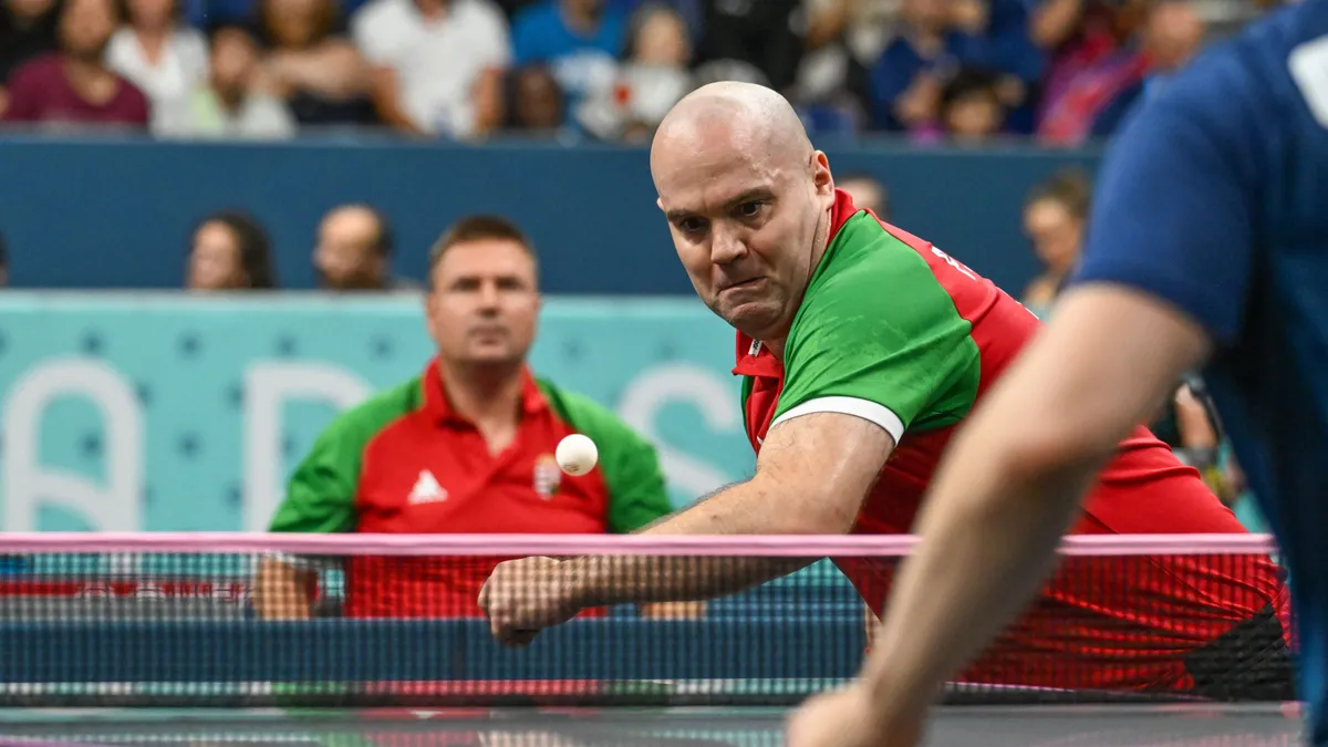 Negyedik paralimpiáján is érmet nyert a magyar asztaliteniszező