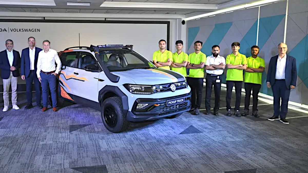 Egy kiskategóriás SUV és szedán házasításából született a VW legújabb pickupja