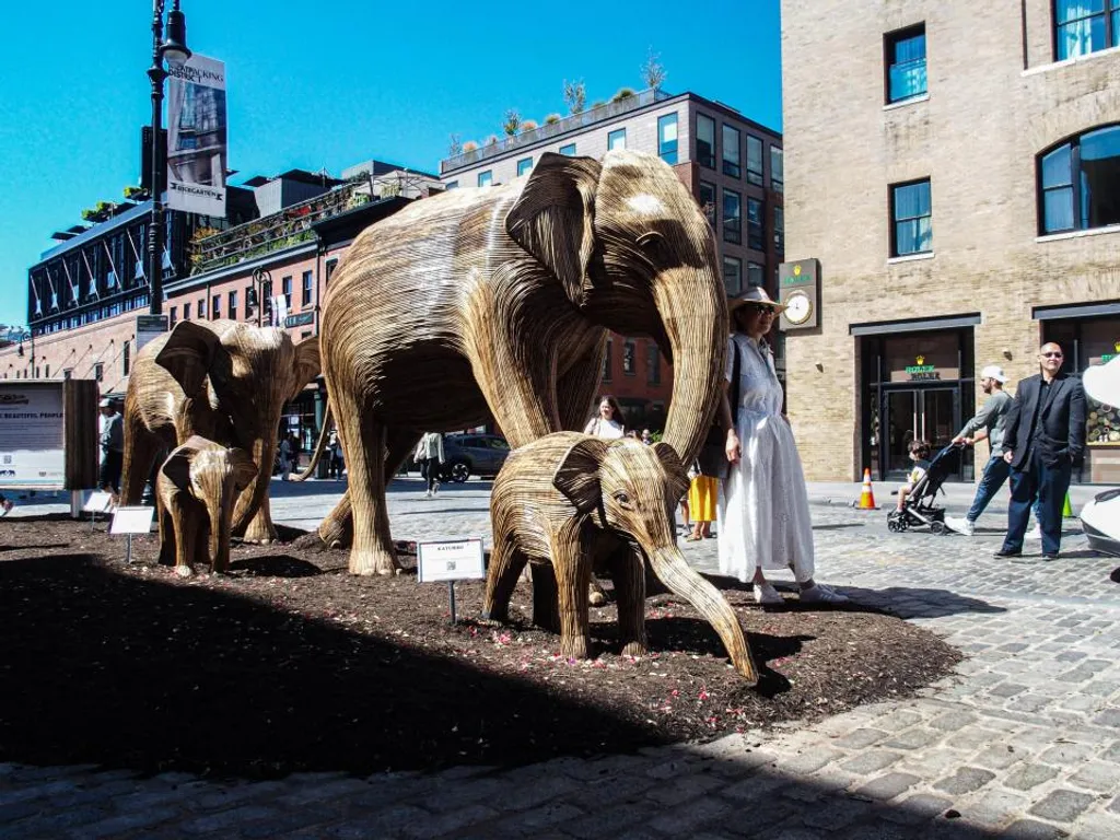 The Great Elephant Migration Visits NYC