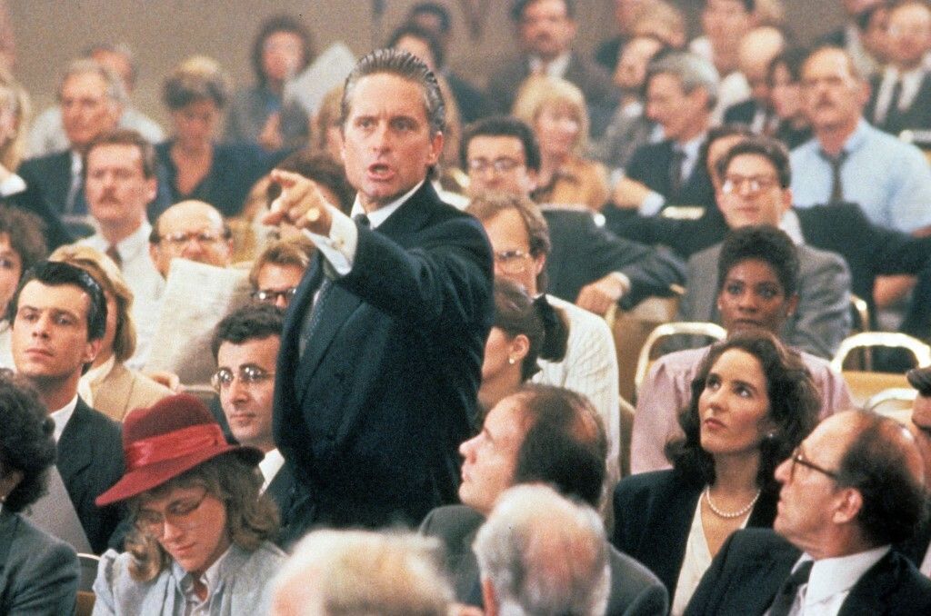 Wall Street, michael douglas, tőzsdecápák