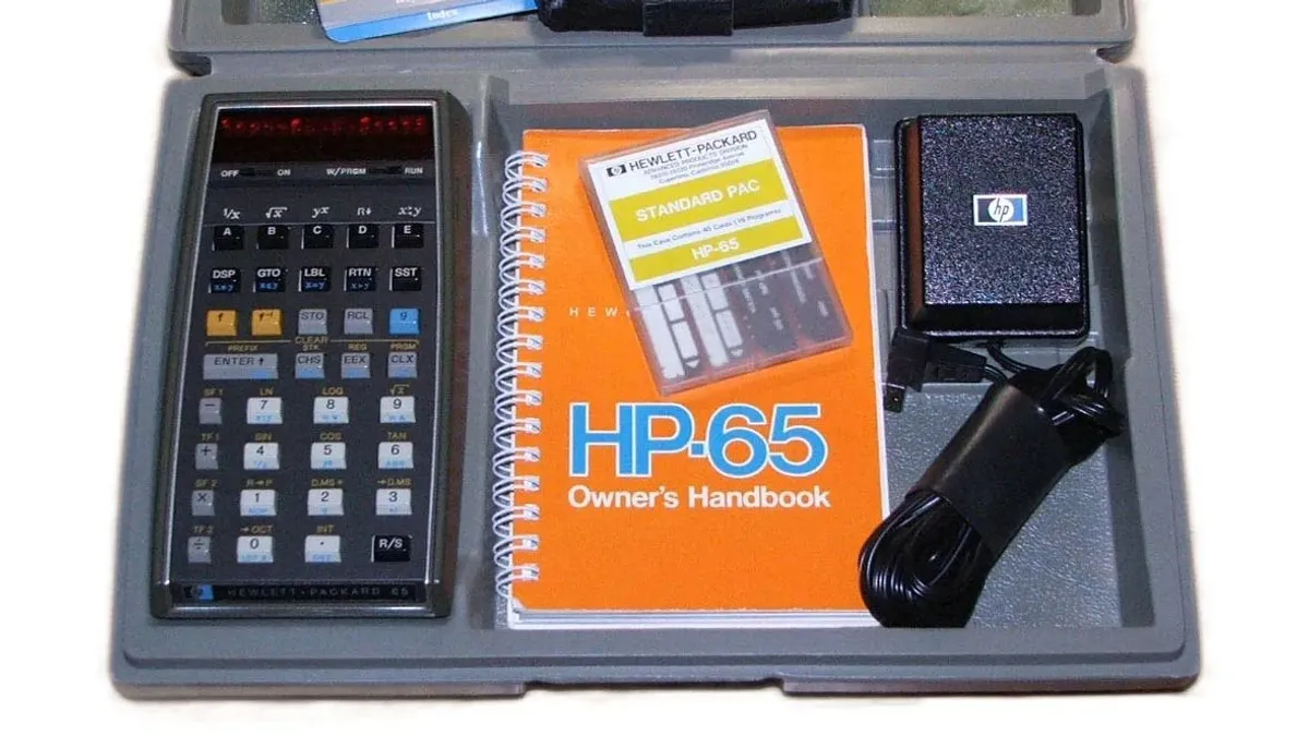 50 éves a HP-65 kézi számítógép