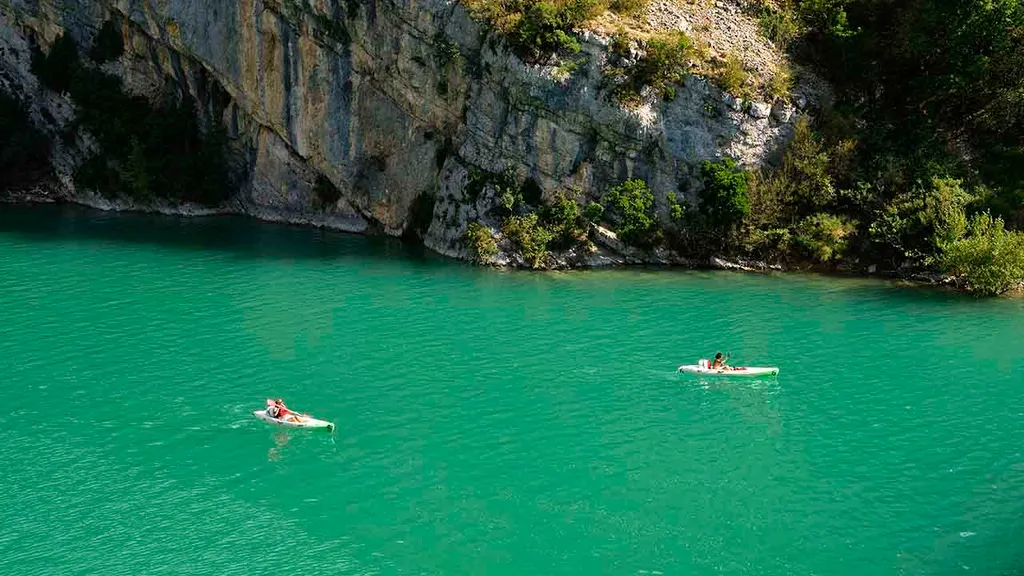 Verdon-szurdok, Provence, Délkelet-Franciaország, Franciaország, Verdonszurdok,