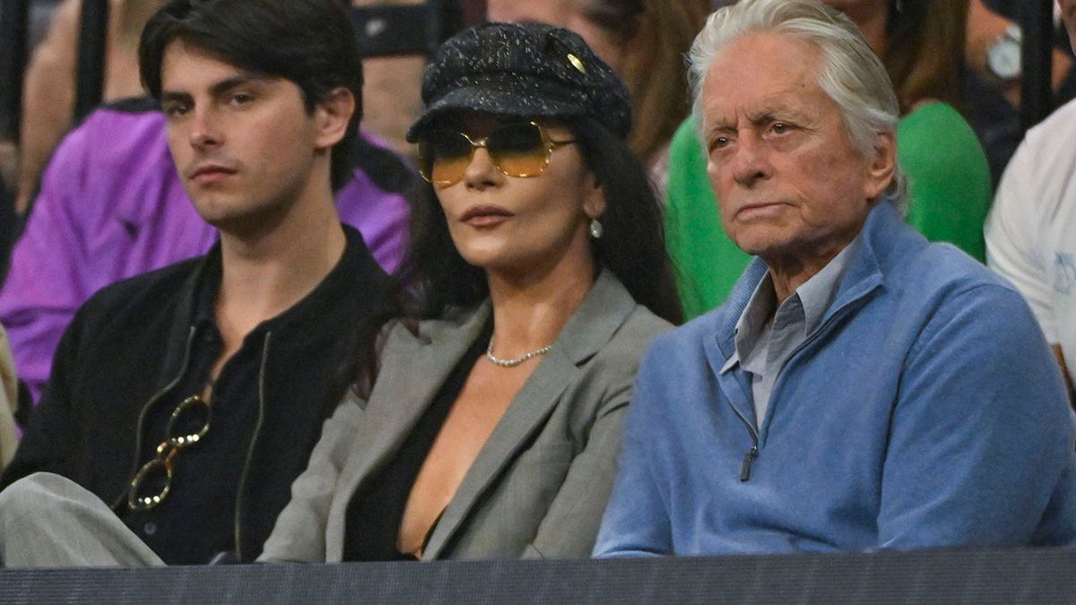 Michael Douglas, Catherine Zeta-Jones,  MichaelDouglas, CatherineZeta-Jones, The Netflix Slam, A Live Netflix Sports Event