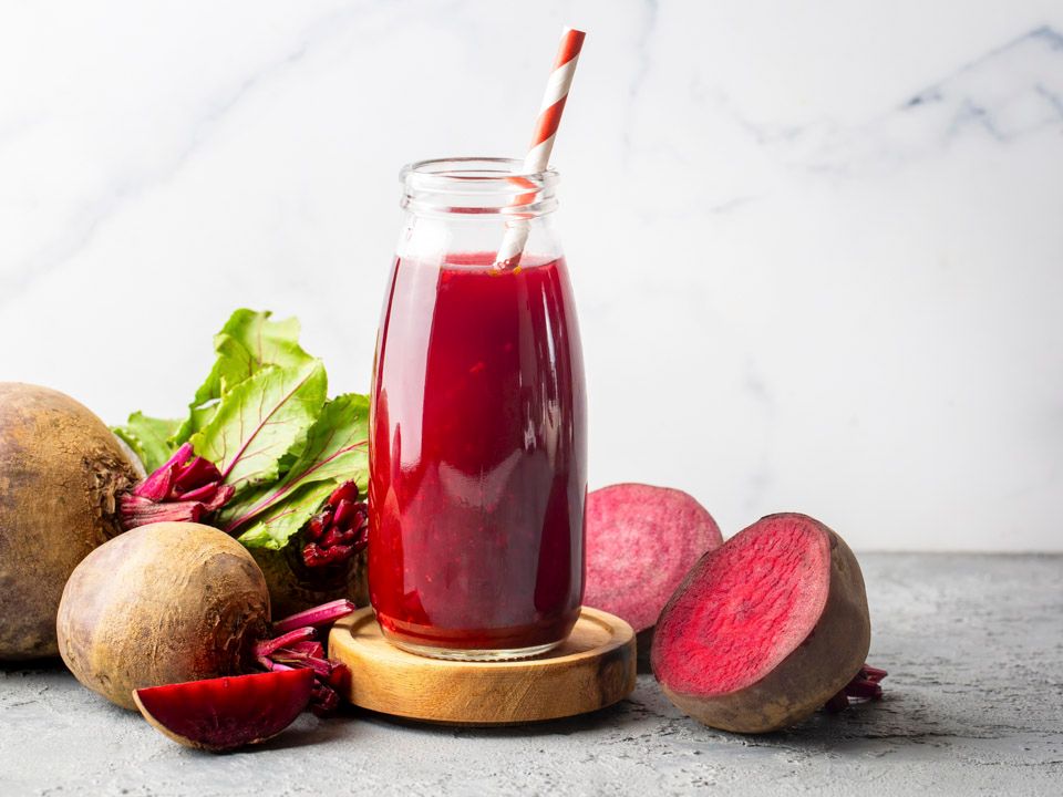 Glass,Of,Fresh,Beetroot,Juice,With,Vegetables