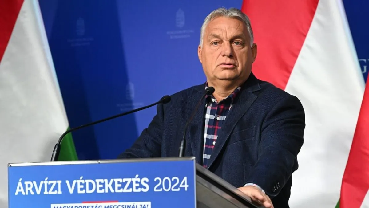 Orbán Viktor: Kedden elhagyja az árhullám Magyarországot