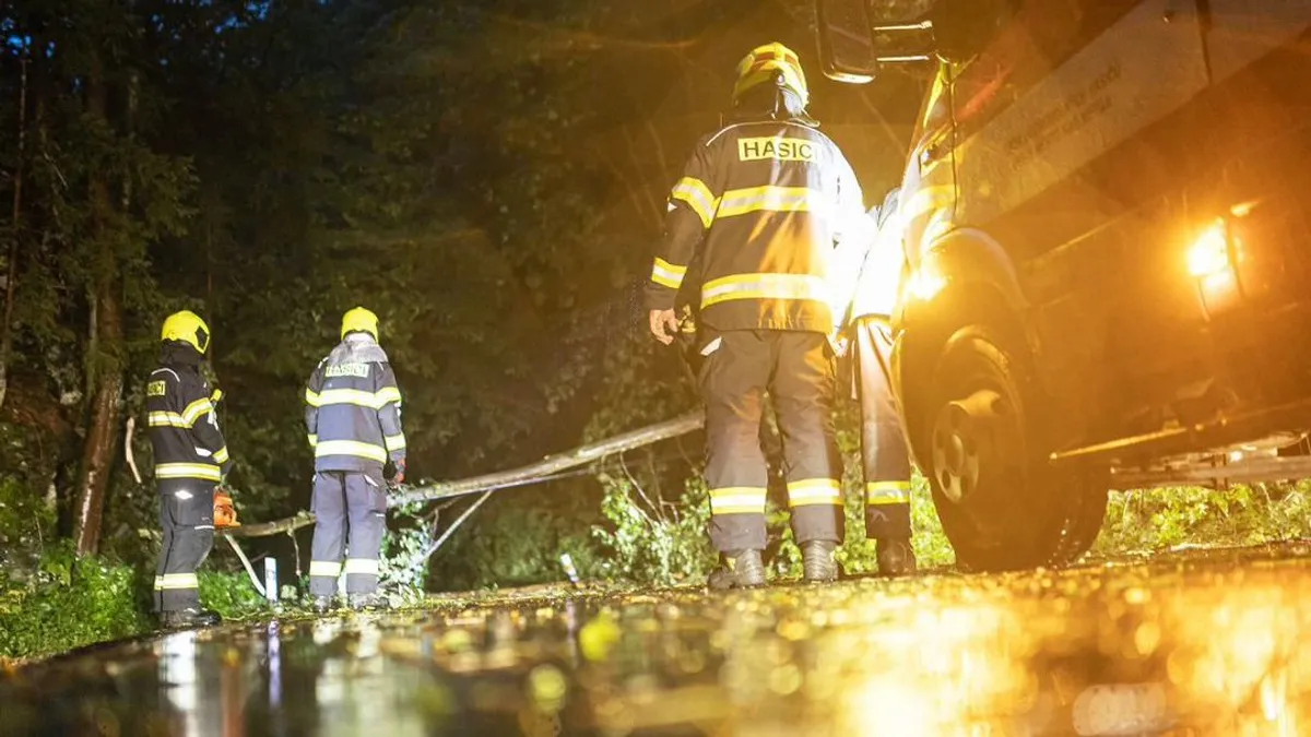 250 ezer háztartás maradt áram nélkül Csehországban az esőzések miatt