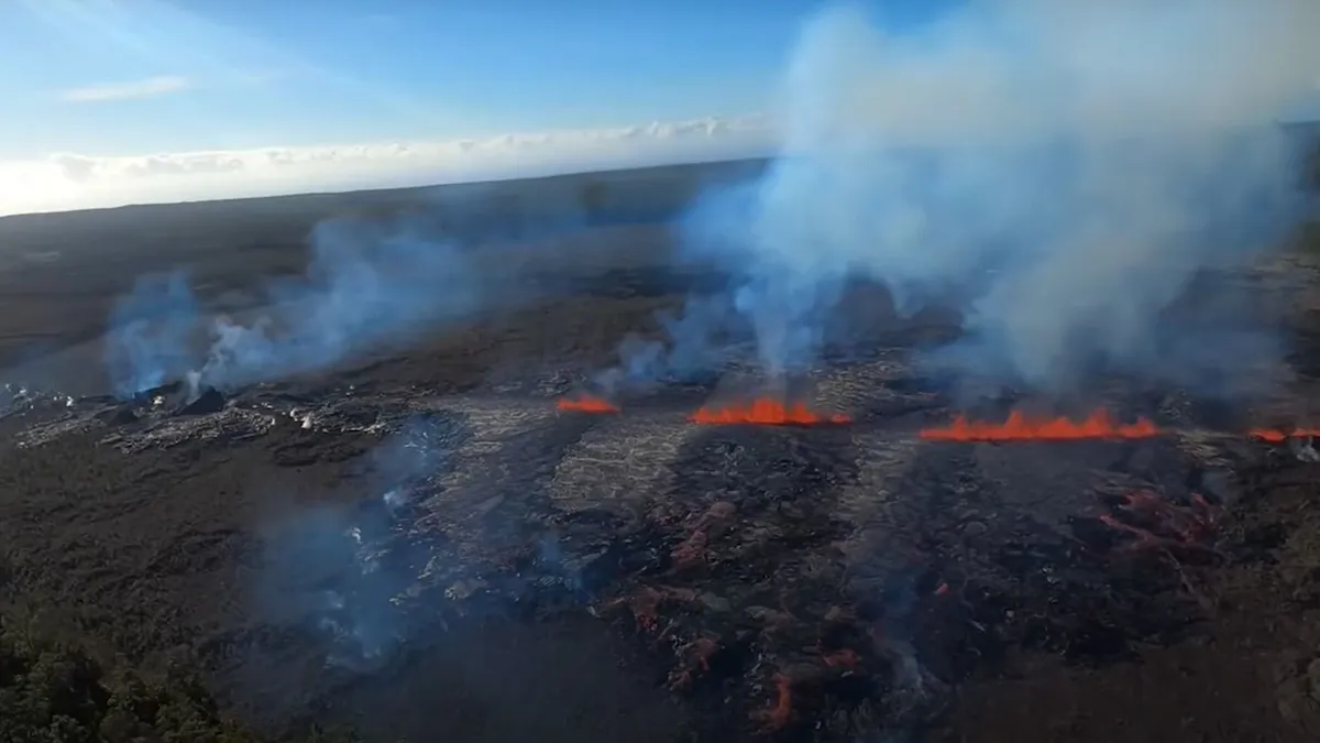 Kitört a világ legaktívabb vulkánja Hawaiin - videó