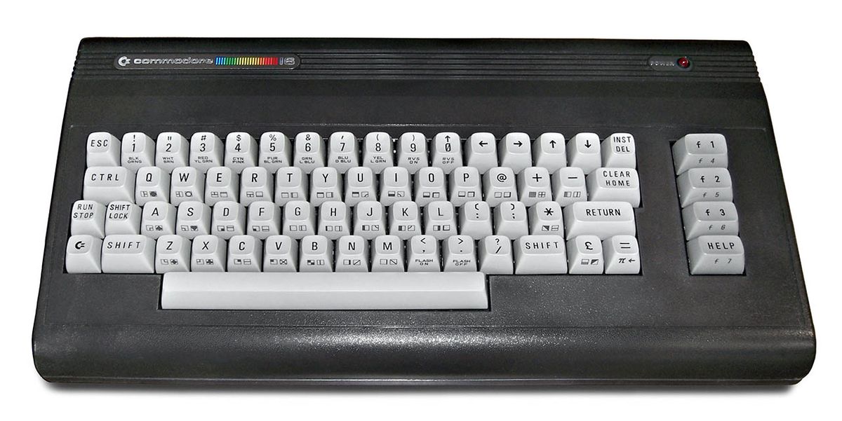 retro számítógép commodore 16