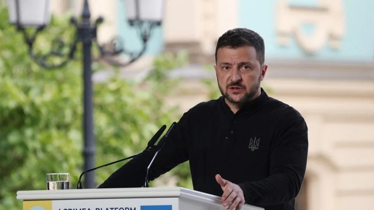 Győzelmi tervével kampányol Zelenszkij