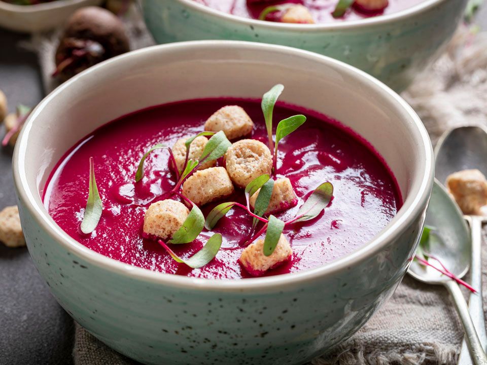 Tasty,Borsch,Soup,As,Healthy,Starter,And,Hot.,Cream,Of