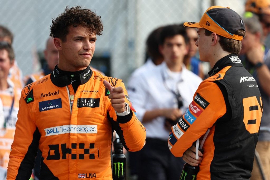 F1 Italian Grand Prix 2024 Qualifying, Lando Norris, Oscar Piastri