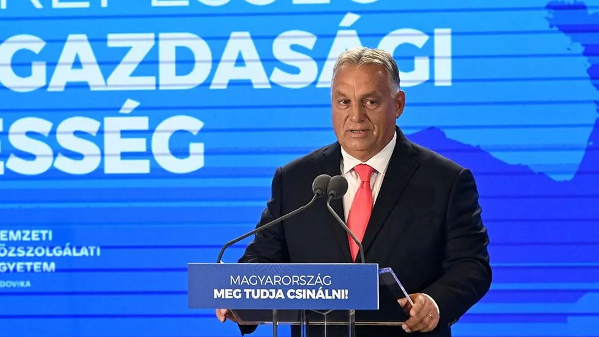 Orbán Viktor bemutatta a gazdasági semlegesség 7 pontját