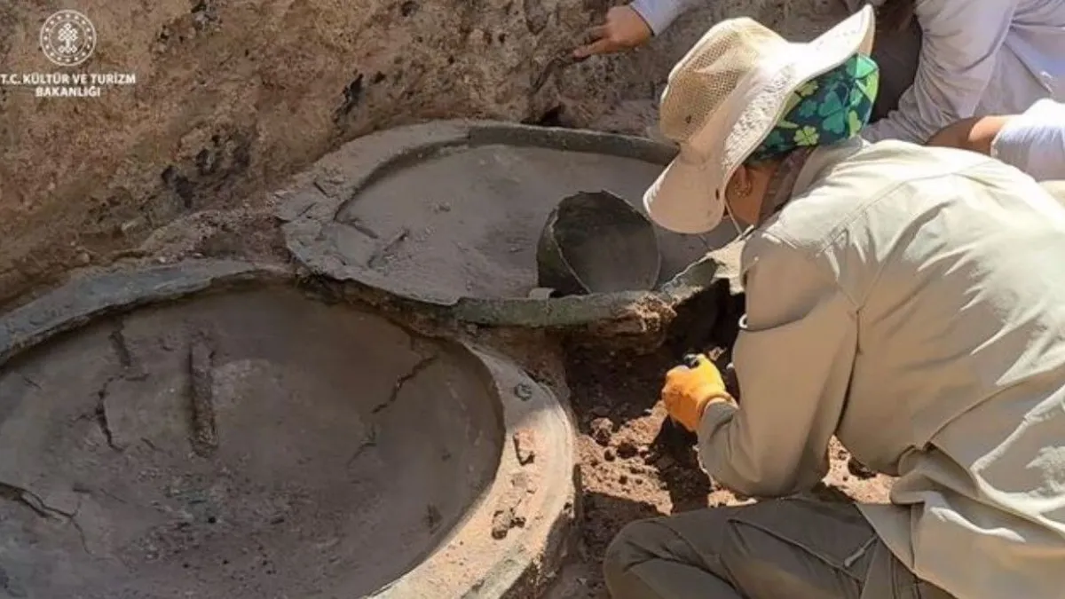 Urartuban bronz fegyverzetet fedeztek fel