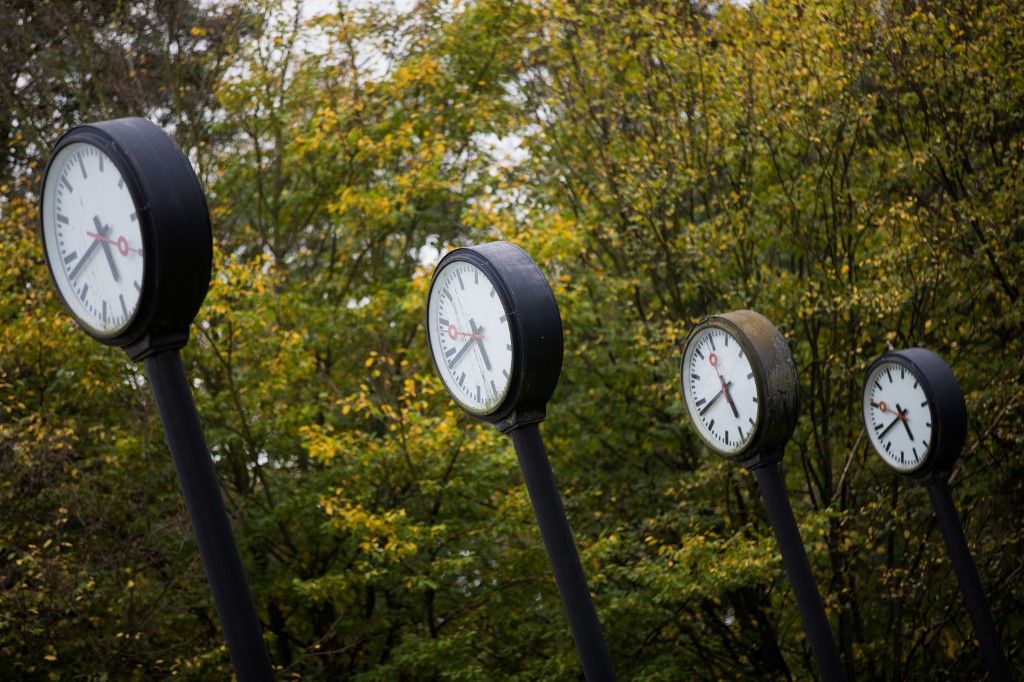 'Clock Park' in Duesseldorf