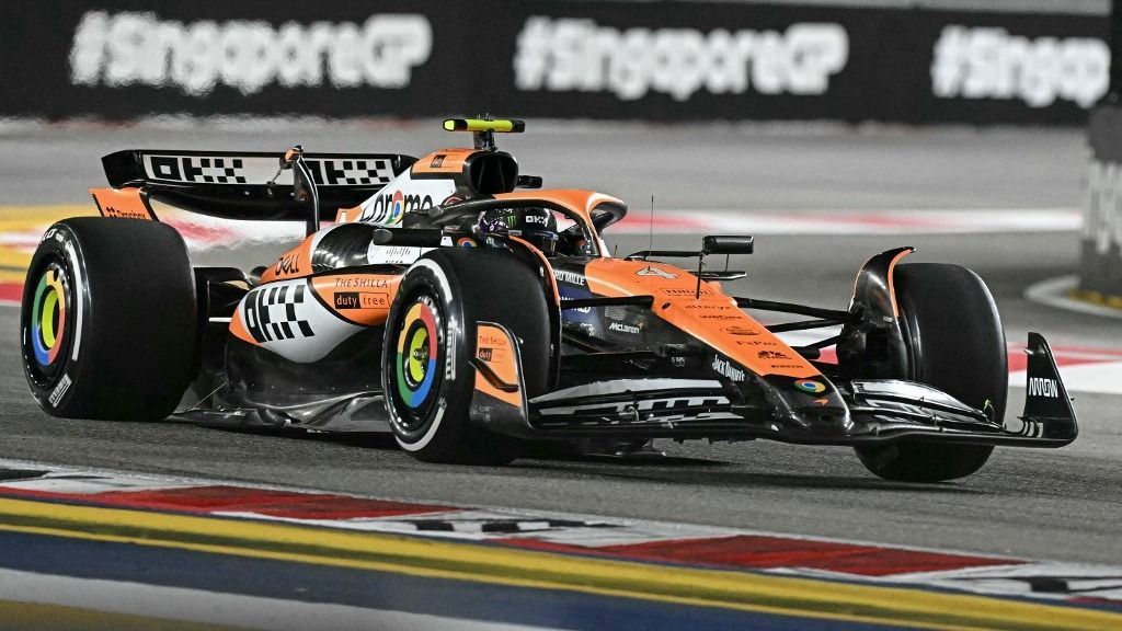 Forma-1, F1, Szingapúri Nagydíj, 2024, McLaren, Lando Norris