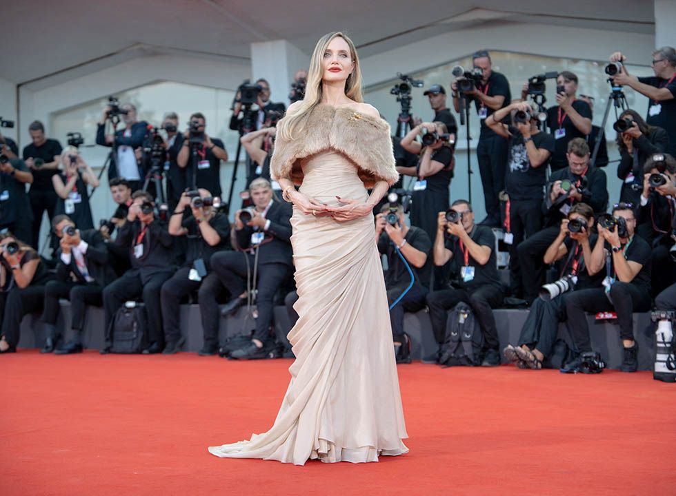 Angelina Jolie ''Maria'' Red Carpet - The 81st Venice International Film Festival