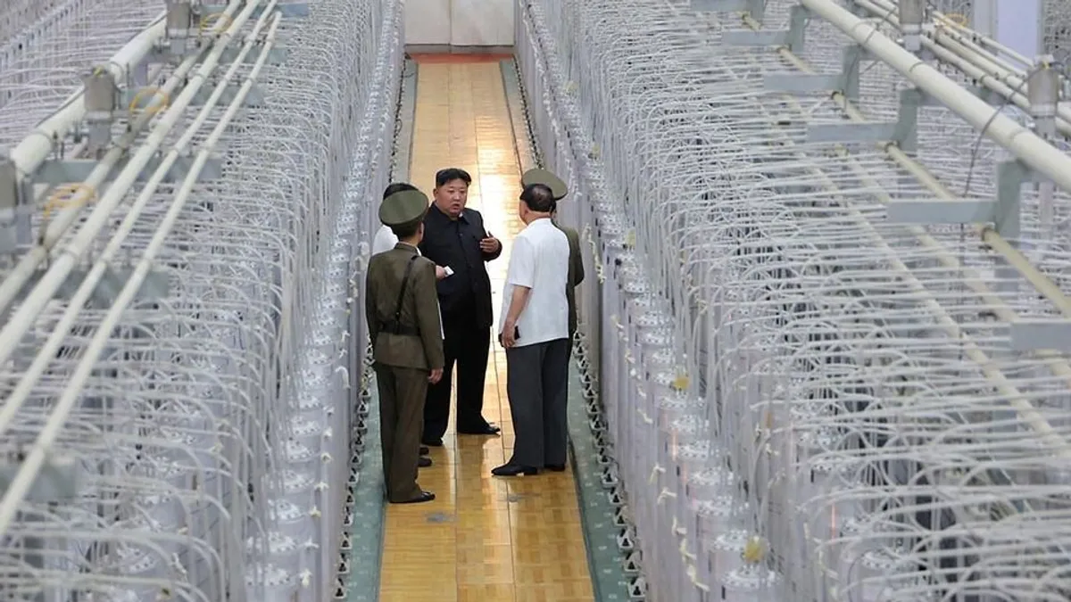 Észak-Korea egy félelmetes képpel fenyegette meg a NATO-t