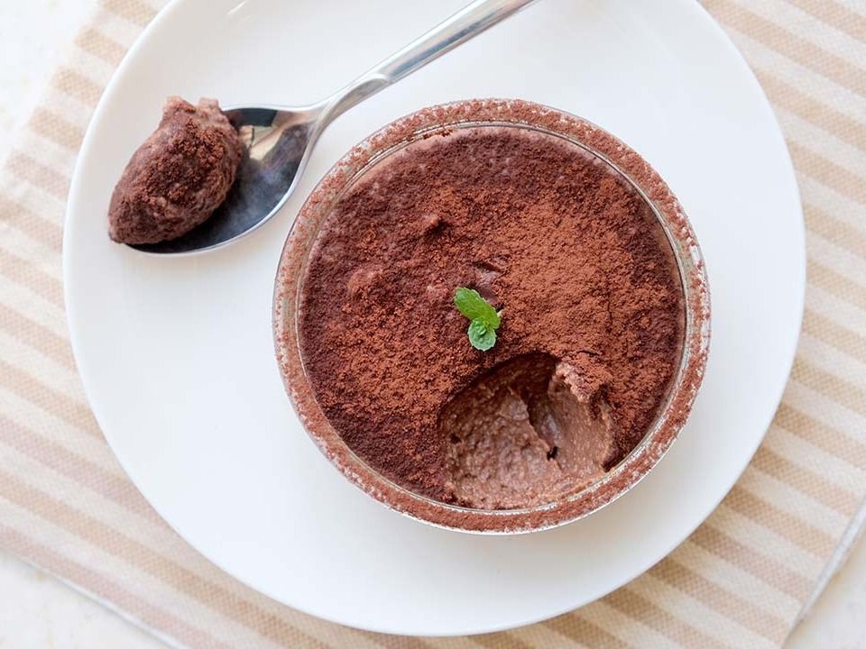 csokoládémousse, csokoládé mousse,