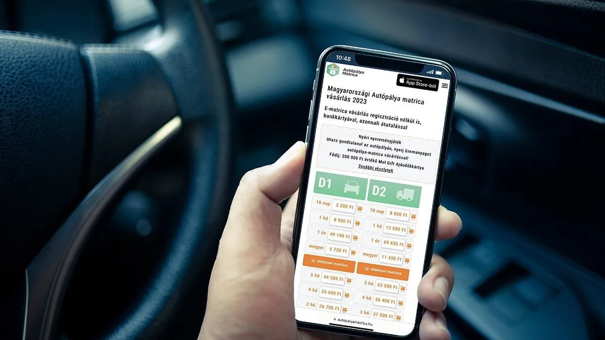 Kiderült, lesz-e 365 napos autópálya-matrica
