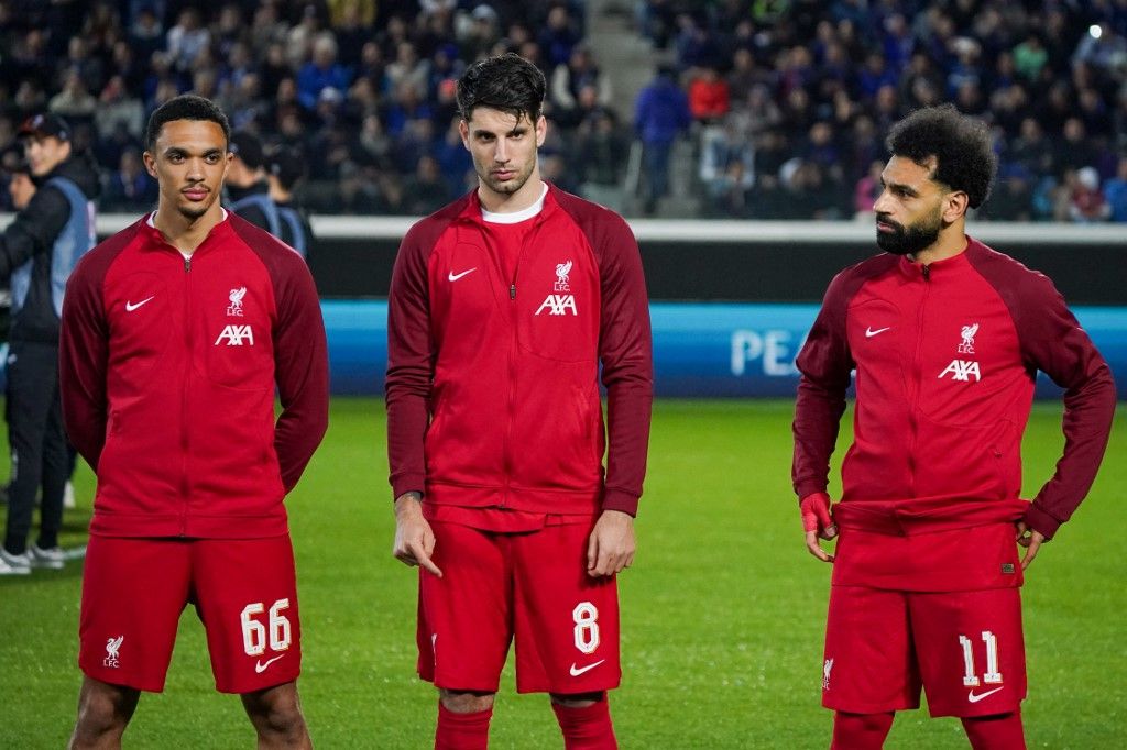 Liverpool, Trent Alexander-Arnold, Mohamed Szalah, Szoboszlai Dominik