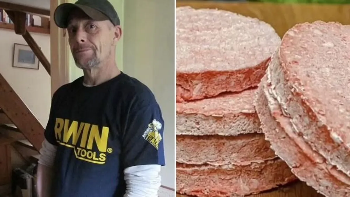 Fagyasztott hamburgerek miatt halt meg egy férfi