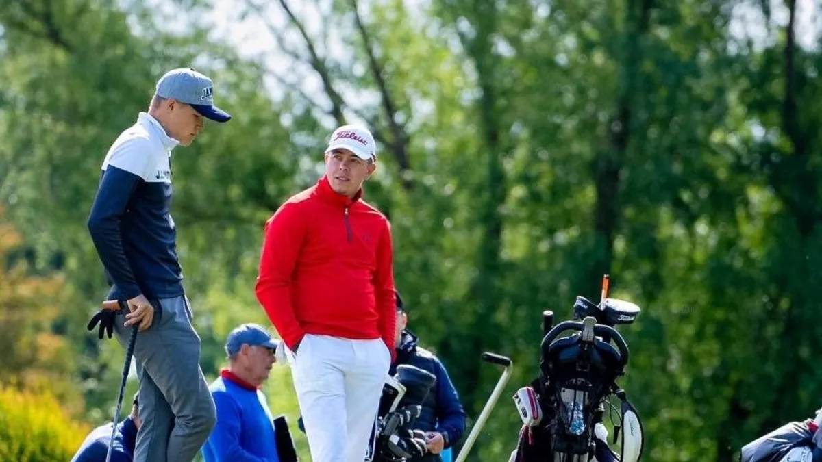 Töretlenül halad világraszóló álmai felé ifj. Sárközi Richárd golfozó