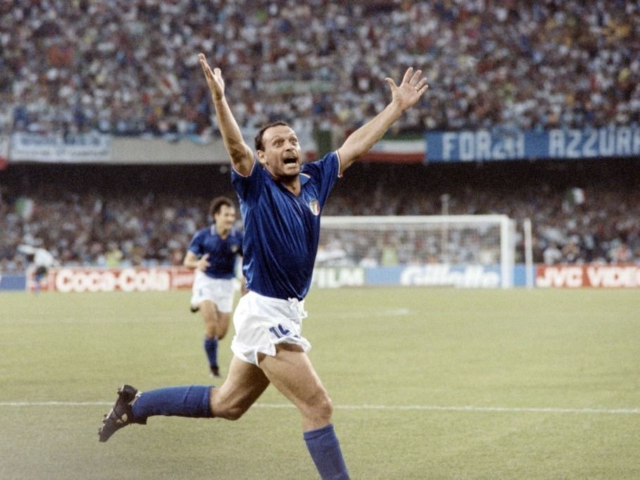 Salvatore Schillaci, world cup, 1990