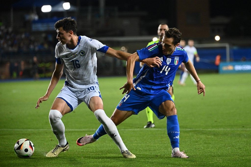 Euro-2024: match de préparation entre l'Italie et la Bosnie-Herzégovine