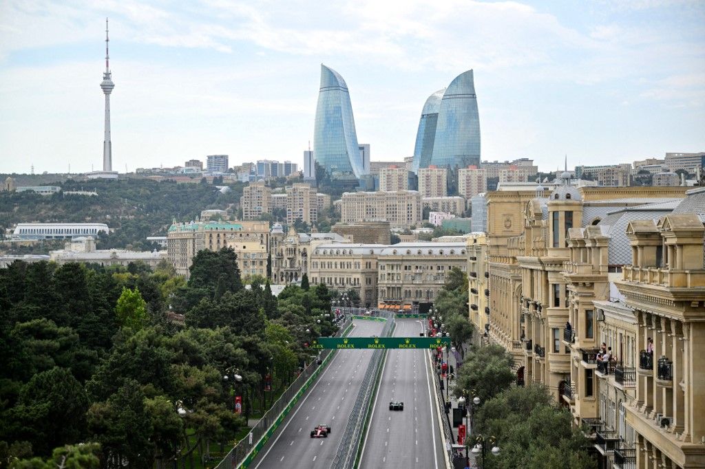 Forma-1, F1, Azeri Nagydíj, 2024, Baku, szabadedzés