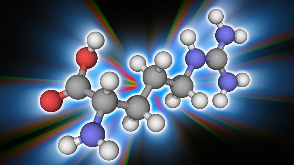 Az arginin molekuláris szerkezete
