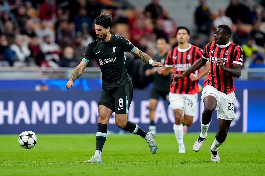 AC Milan v Liverpool FC - UEFA Champions League 2024/25