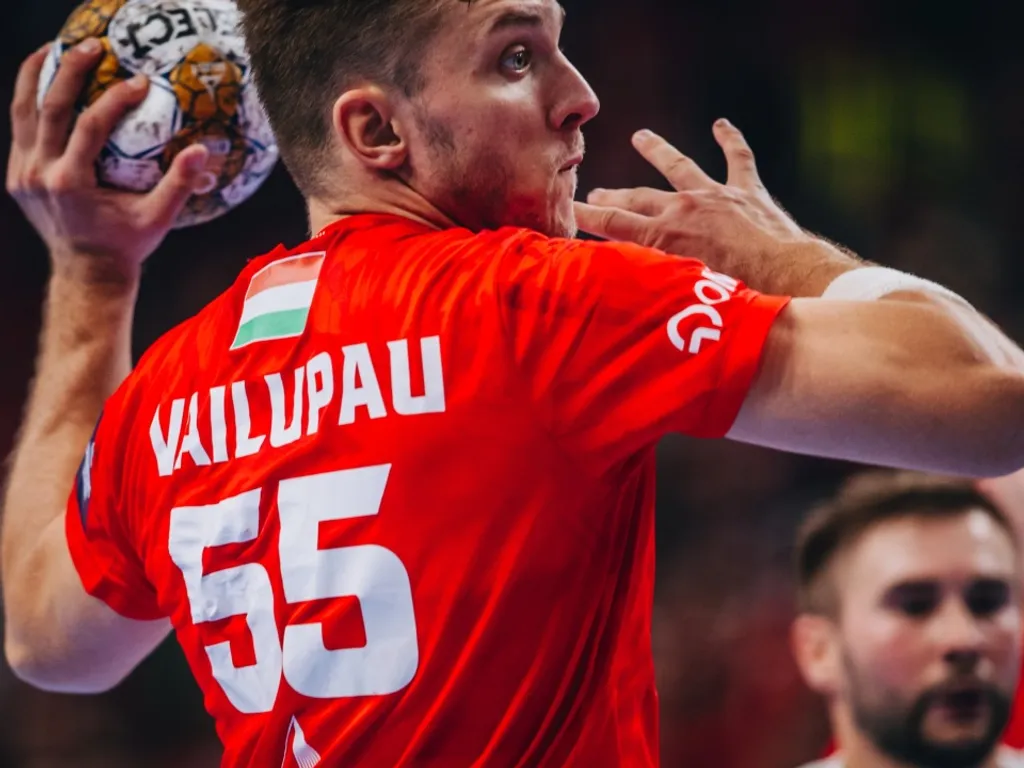 Mikita Vailupau, Veszprém - PSG, VeszprémPSG, kézilabda, férfi, Bajnokok Ligája, Veszprém Aréna, Veszprém, 2024.09.19.