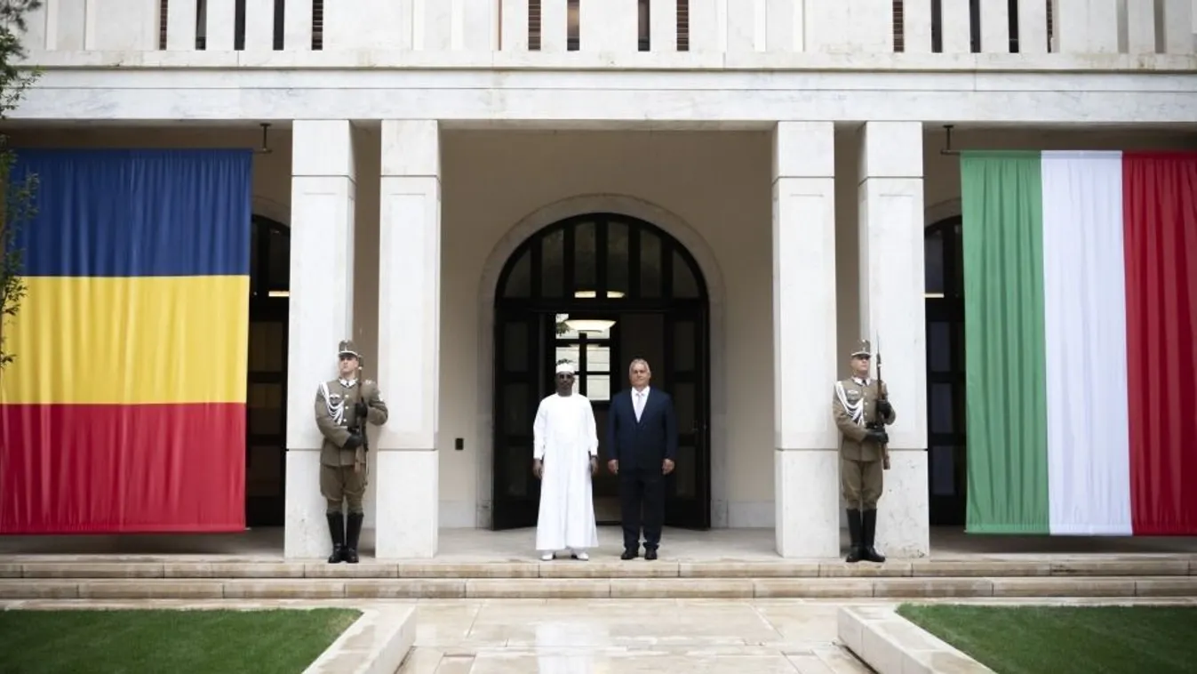 Orbán Viktor fogadta Csád elnökét, OrbánViktor, 2024.09.09.