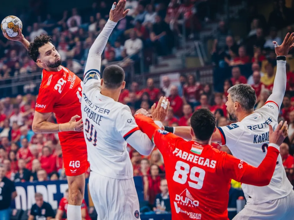 Veszprém - PSG, Veszprém-PSG, kézilabda, férfi, Bajnokok Ligája, Veszprém Aréna, Veszprém, 2024.09.19., BL, Nedim Remili