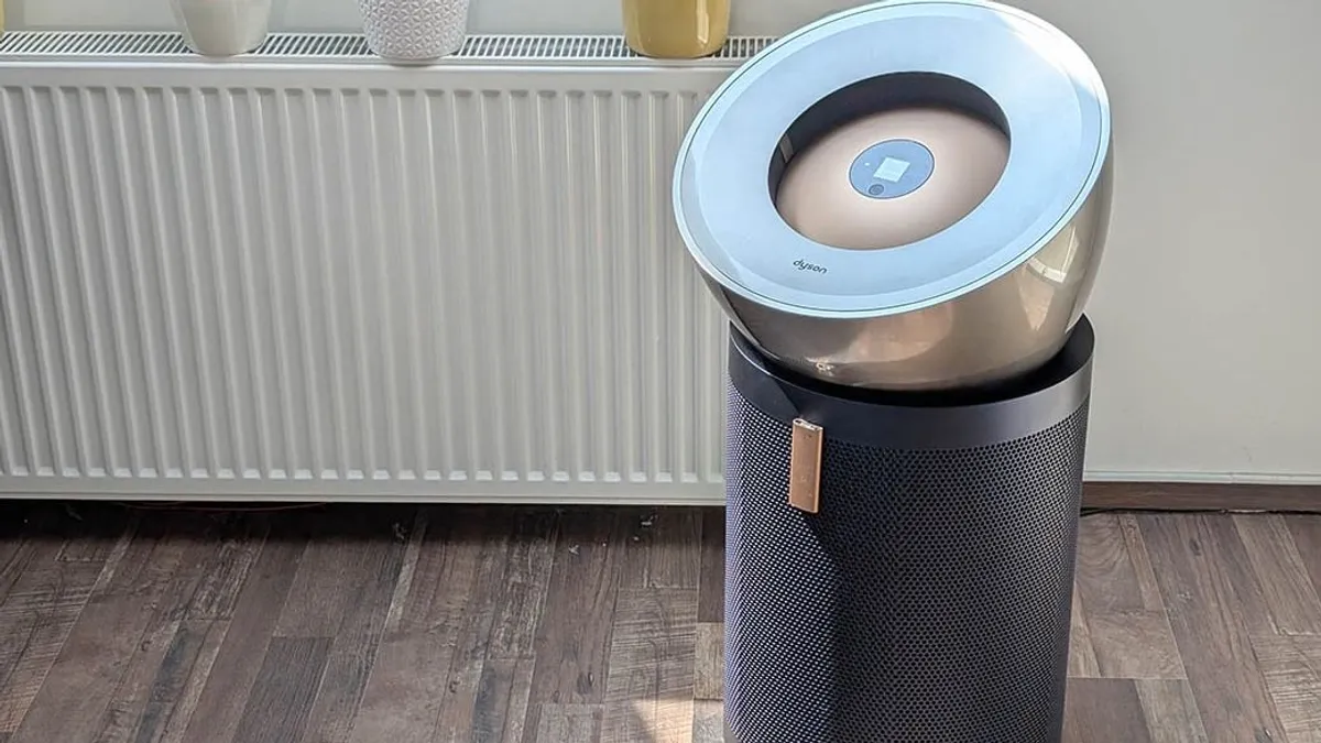 Dyson óriás és csendes légszűrő teszt