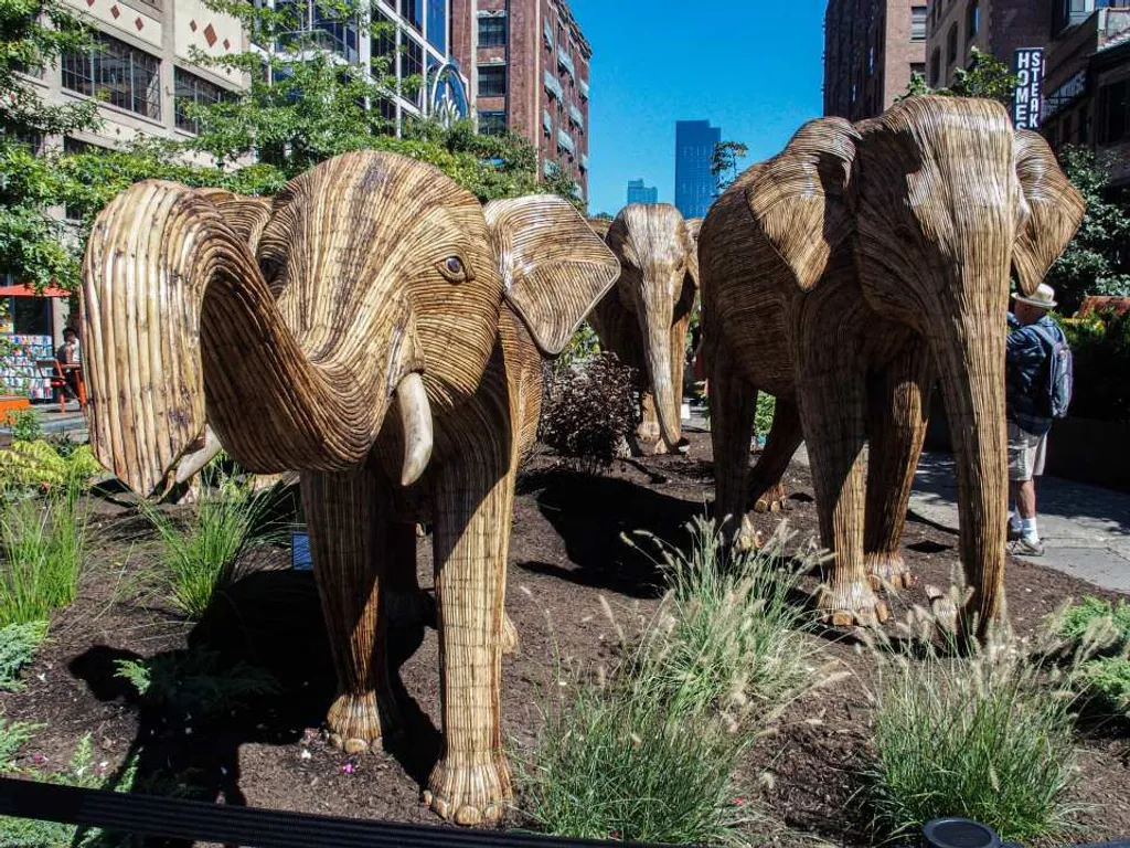 The Great Elephant Migration Visits NYC