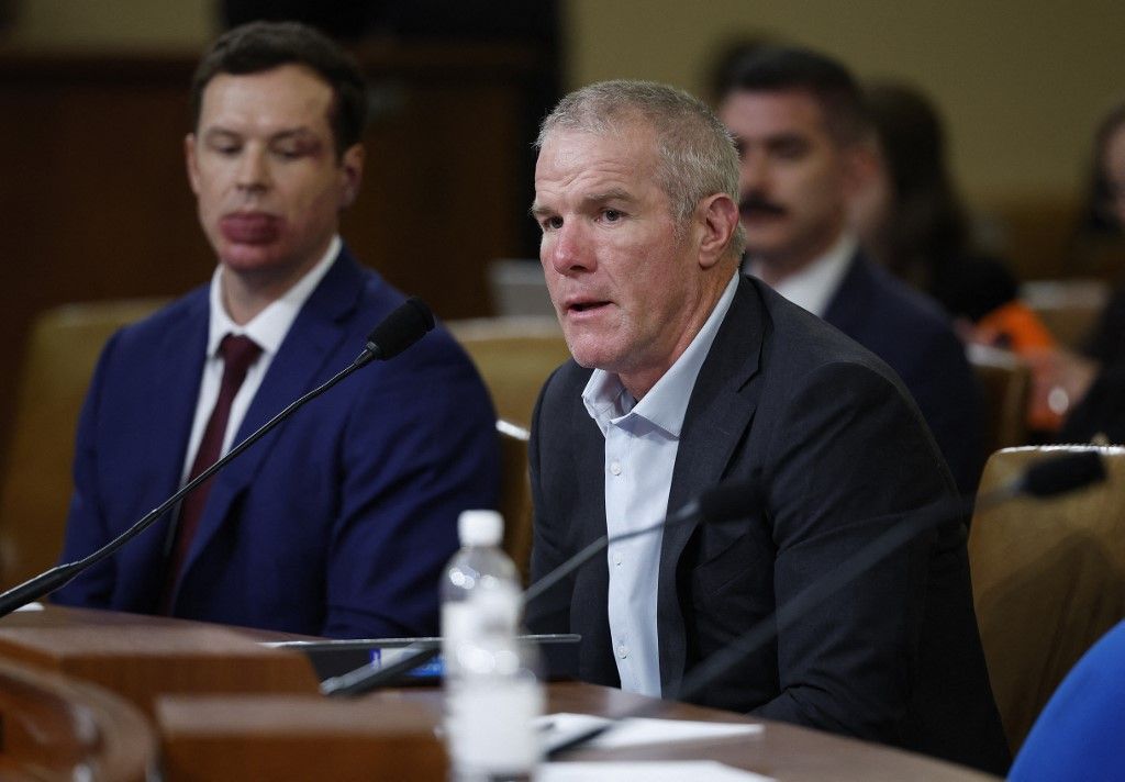 Brett Favre Testifies Before The House On Welfare Reform