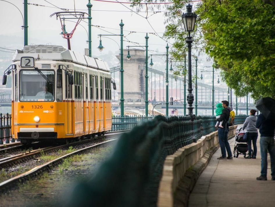 villamos, budapest, vili, bkk