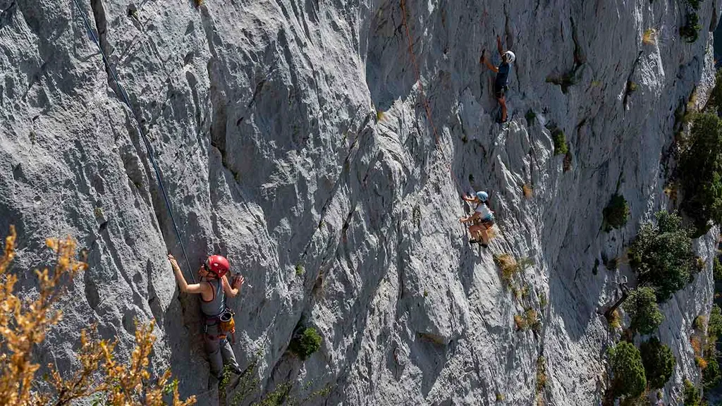 Verdon-szurdok, Provence, Délkelet-Franciaország, Franciaország, Verdonszurdok,