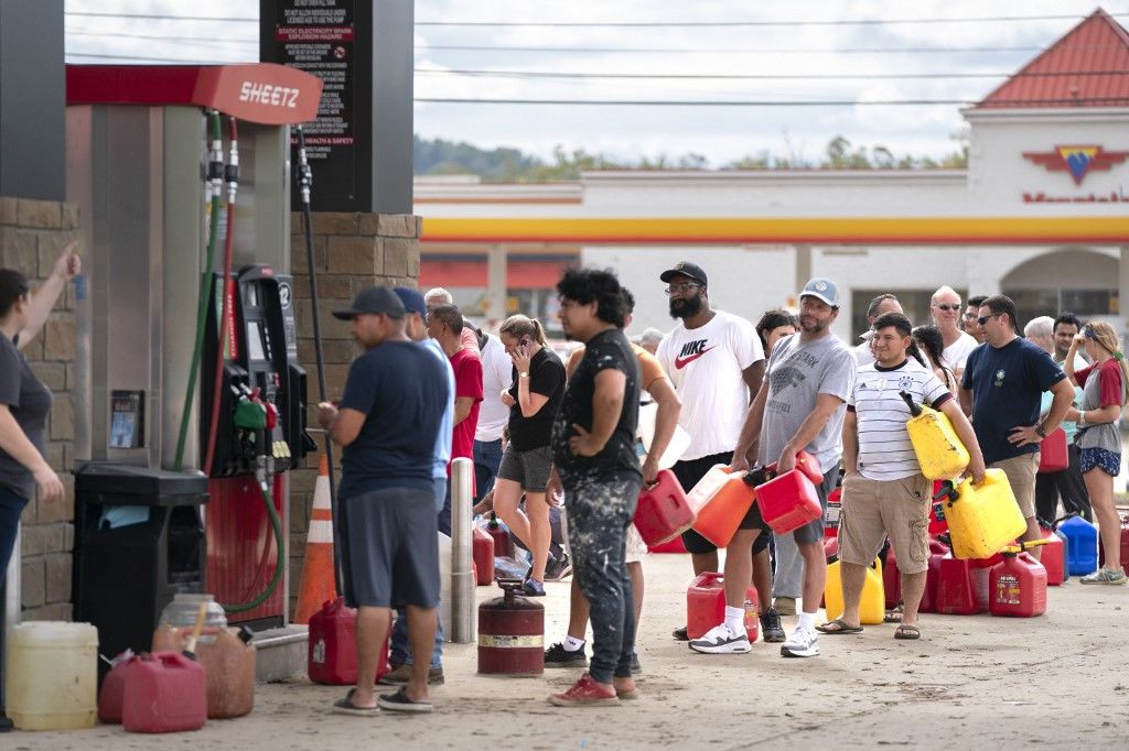 Storm Helene Causes Massive Flooding Across Swath Of Western North Carolina