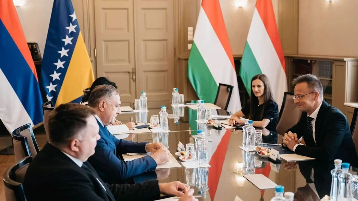 Szijjártó Péter: Magyarország kiveszi a részét a Nyugat-Balkán stabilizálásából és fejlesztéséből is - videó