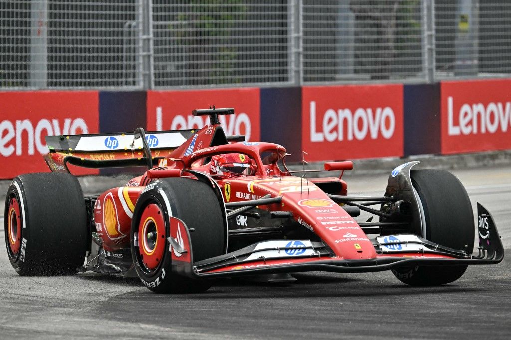 Forma-1, F1, Szingapúri Nagydíj, 2024, Charles Leclerc, Ferrari