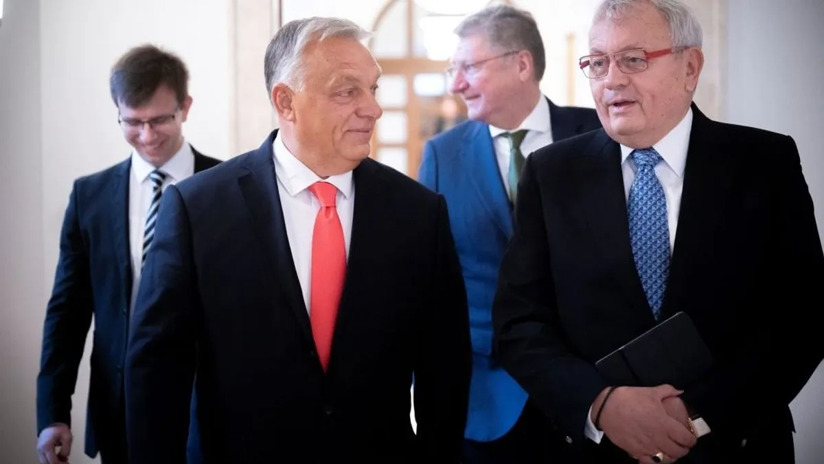 Orbán Viktor az Eurochambres vezetőjével tárgyalt