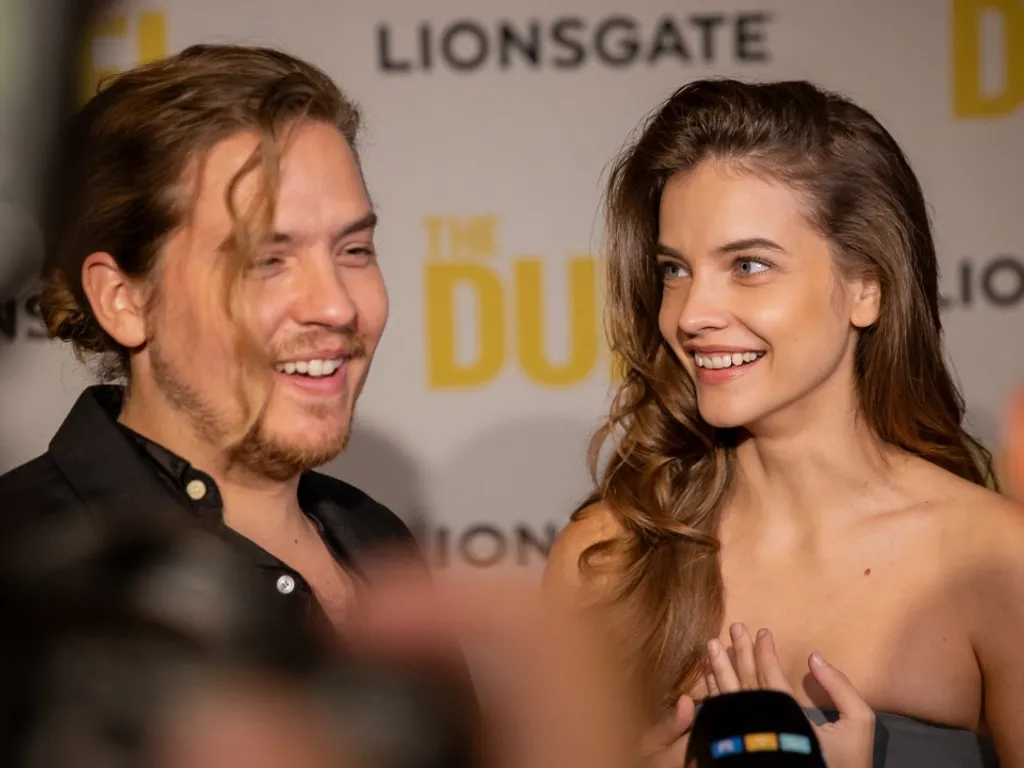 The Duel című, többszörös díjnyertes film, TheDuel, díszbemutató, BOTANIQ Turai Kastély, Tura, 2024.09.14., Dylan Sprouse és felesége Palvin Barbara, DylanSprouse, PalvinBarbara